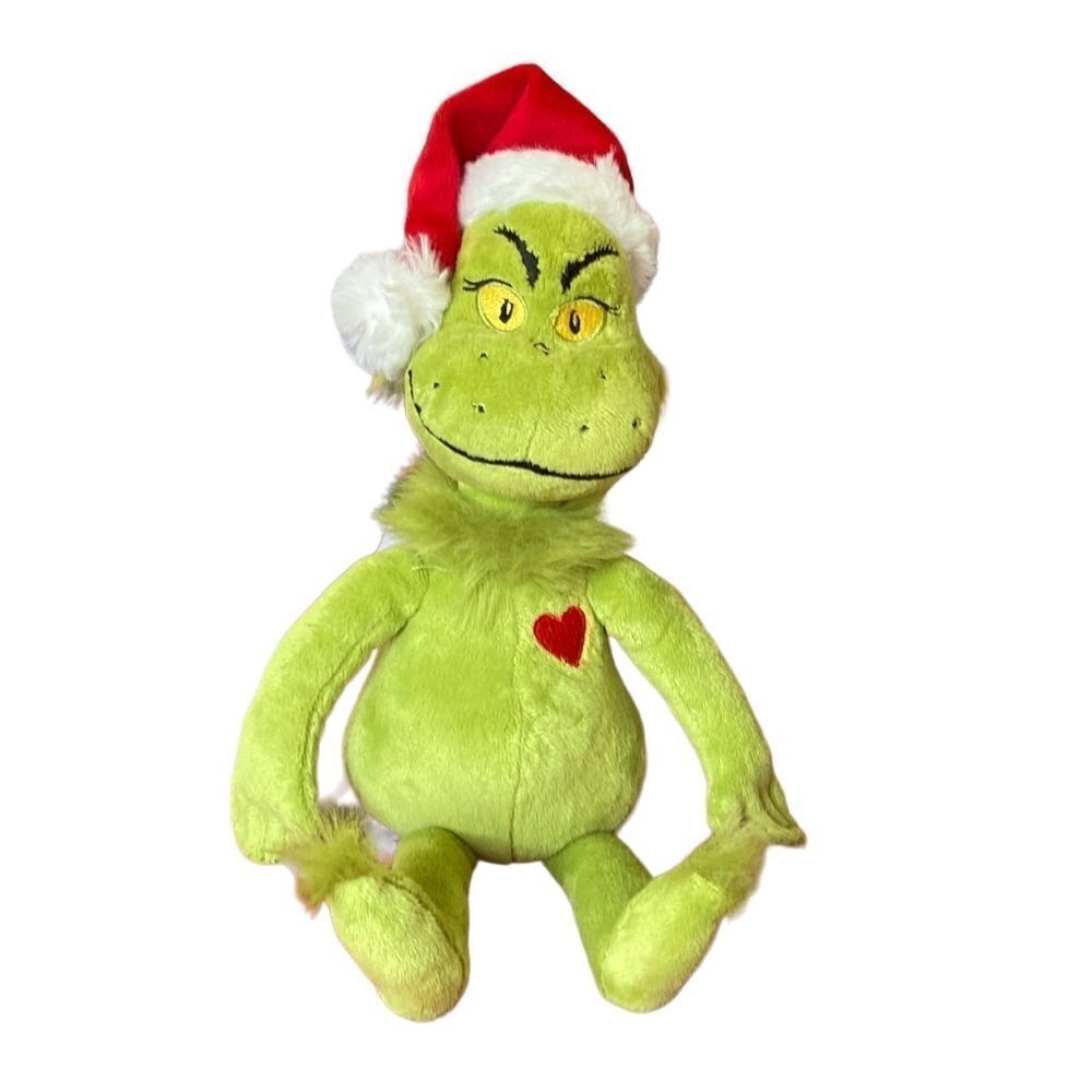 The Grinch, who stole Christmas, plush stuffed animal, doll toy 14 inches